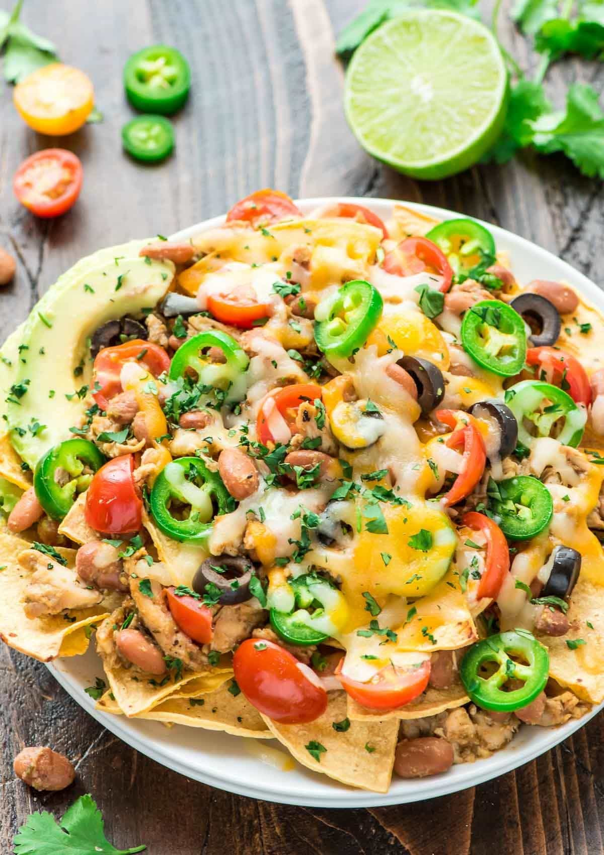 Healthy Nachos Recipe
 Crock Pot Healthy Nachos