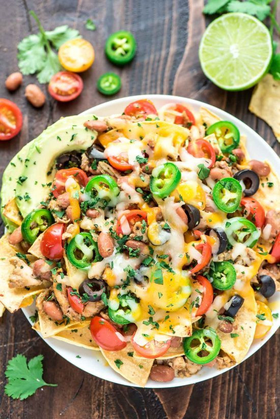 Healthy Nachos Recipe
 Loaded Healthy Nachos Crock Pot Recipe