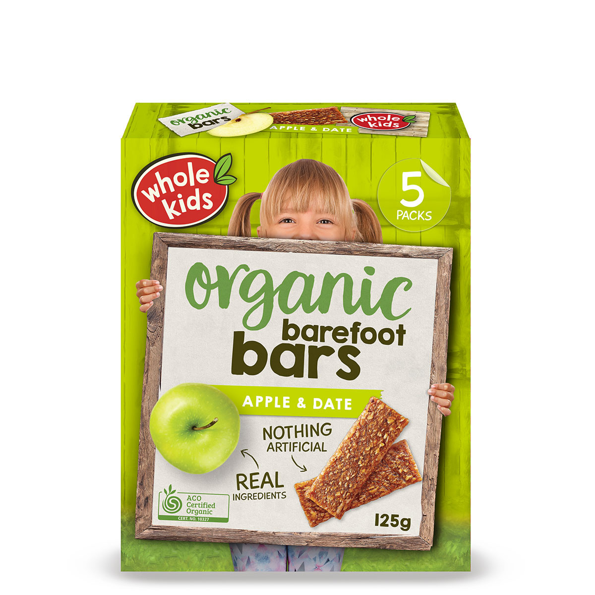 Healthy Natural Snacks
 Whole Kids Organic Barefoot Bar