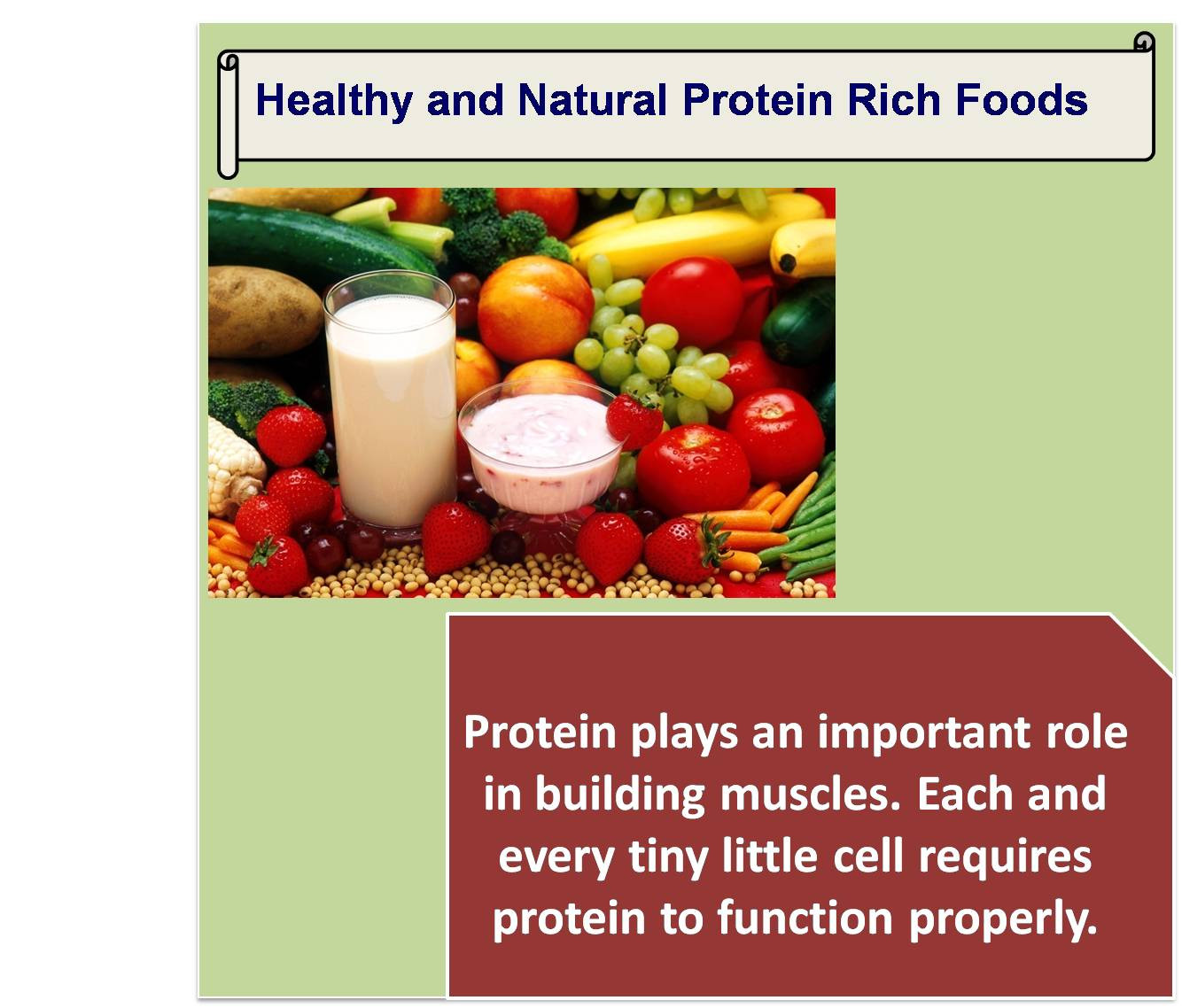 Healthy Natural Snacks
 Protein Rich Indian Food for Muscle Building