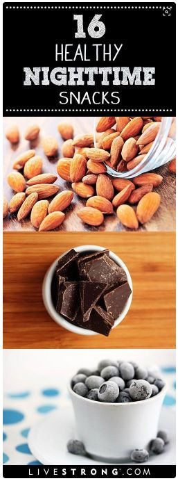 Healthy Night Time Snacks
 25 best ideas about Healthy night snacks on Pinterest
