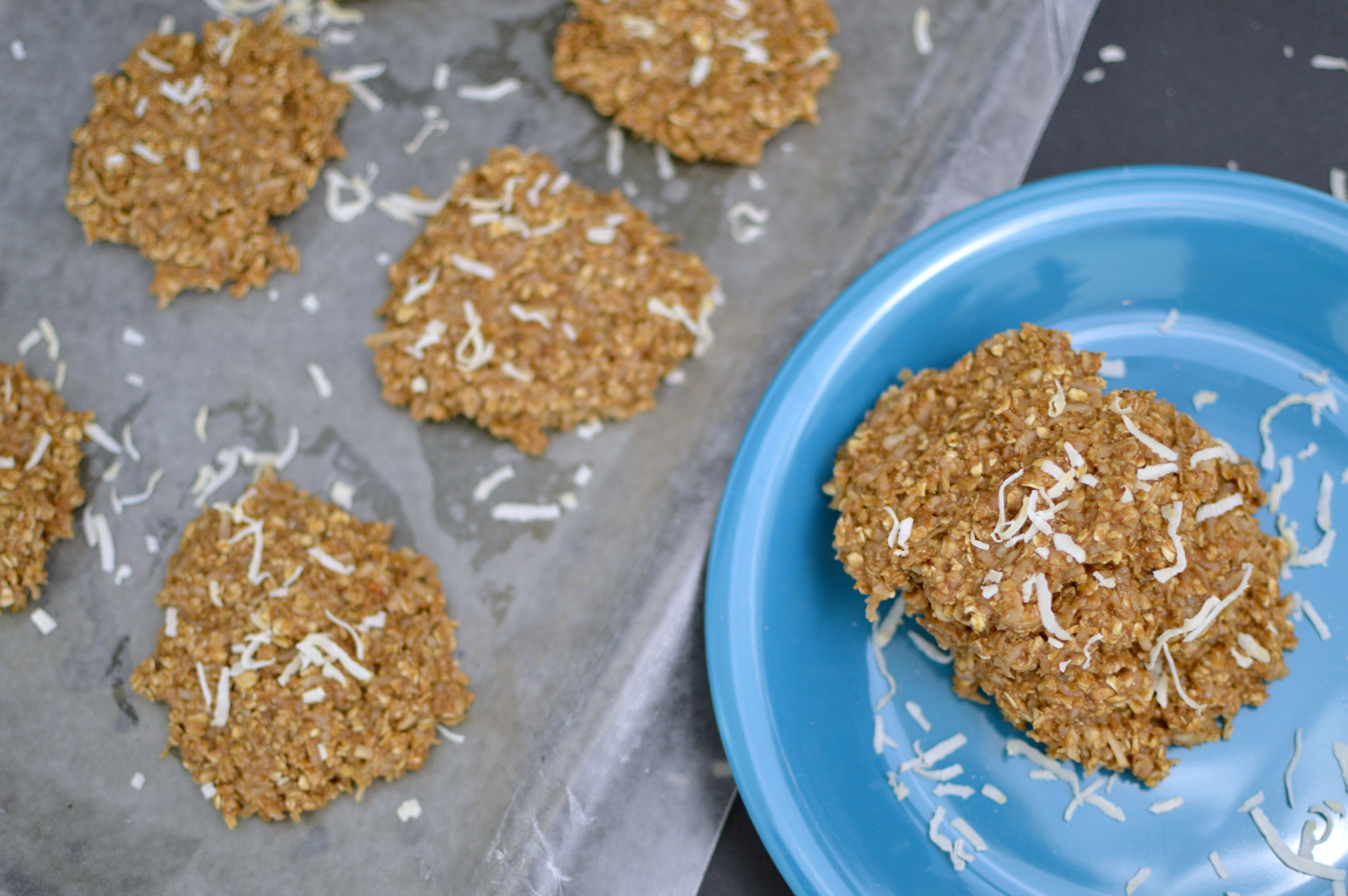 Healthy No Bake Banana Oatmeal Cookies
 No Bake PB2 Banana Oatmeal Cookies Recipe