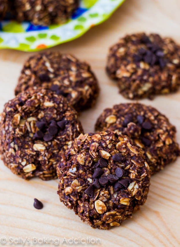 Healthy No Bake Banana Oatmeal Cookies
 Skinny Chocolate Peanut Butter No Bake Cookies Sallys