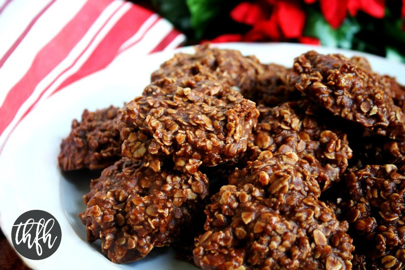 Healthy No Bake Chocolate Oatmeal Cookies
 Gluten Free Vegan Chocolate Peanut Butter Oatmeal No Bake