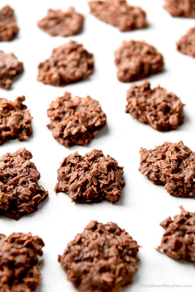 Healthy No Bake Chocolate Oatmeal Cookies
 Chocolate Coconut Oatmeal No Bake Cookies Recipe