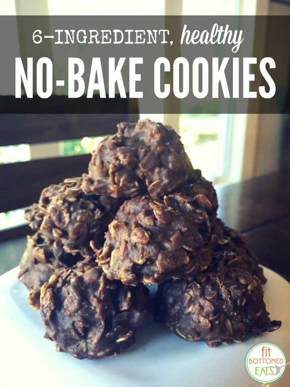 Healthy No Bake Cookies Honey
 6 Ingre nt Healthy No Bake Cookies