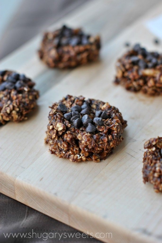 Healthy No Bake Cookies With Banana
 Skinny No Bake Cookies made with banana oatmeal