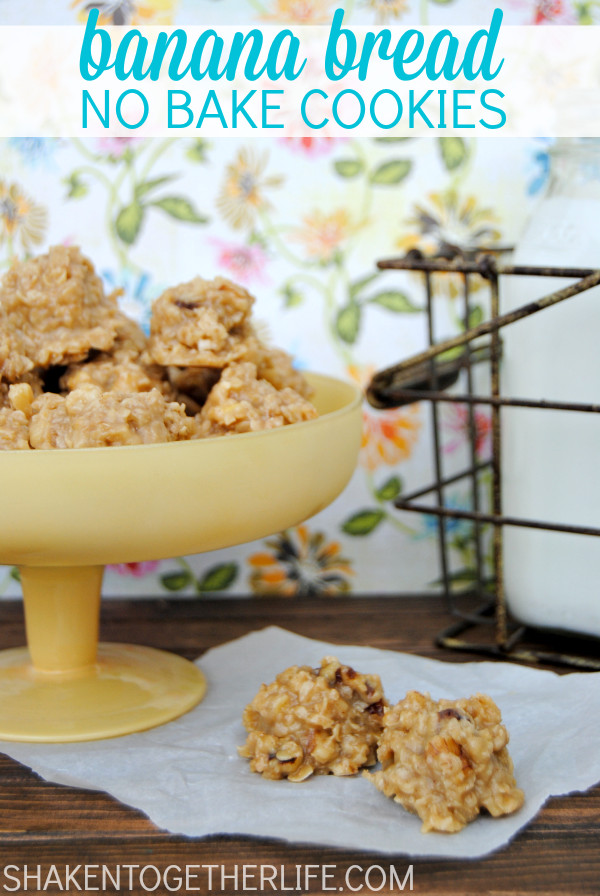 Healthy No Bake Cookies With Banana
 Banana Bread No Bake Cookies