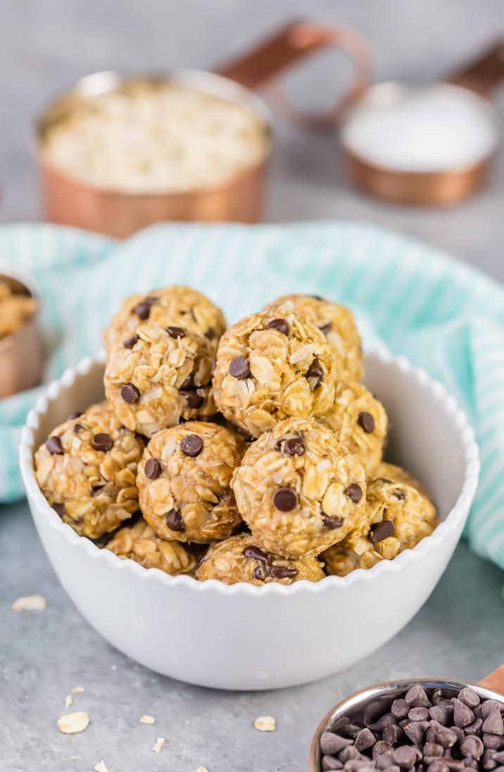 Healthy No Bake Cookies With Banana
 Peanut Butter Banana No Bake Energy Bites