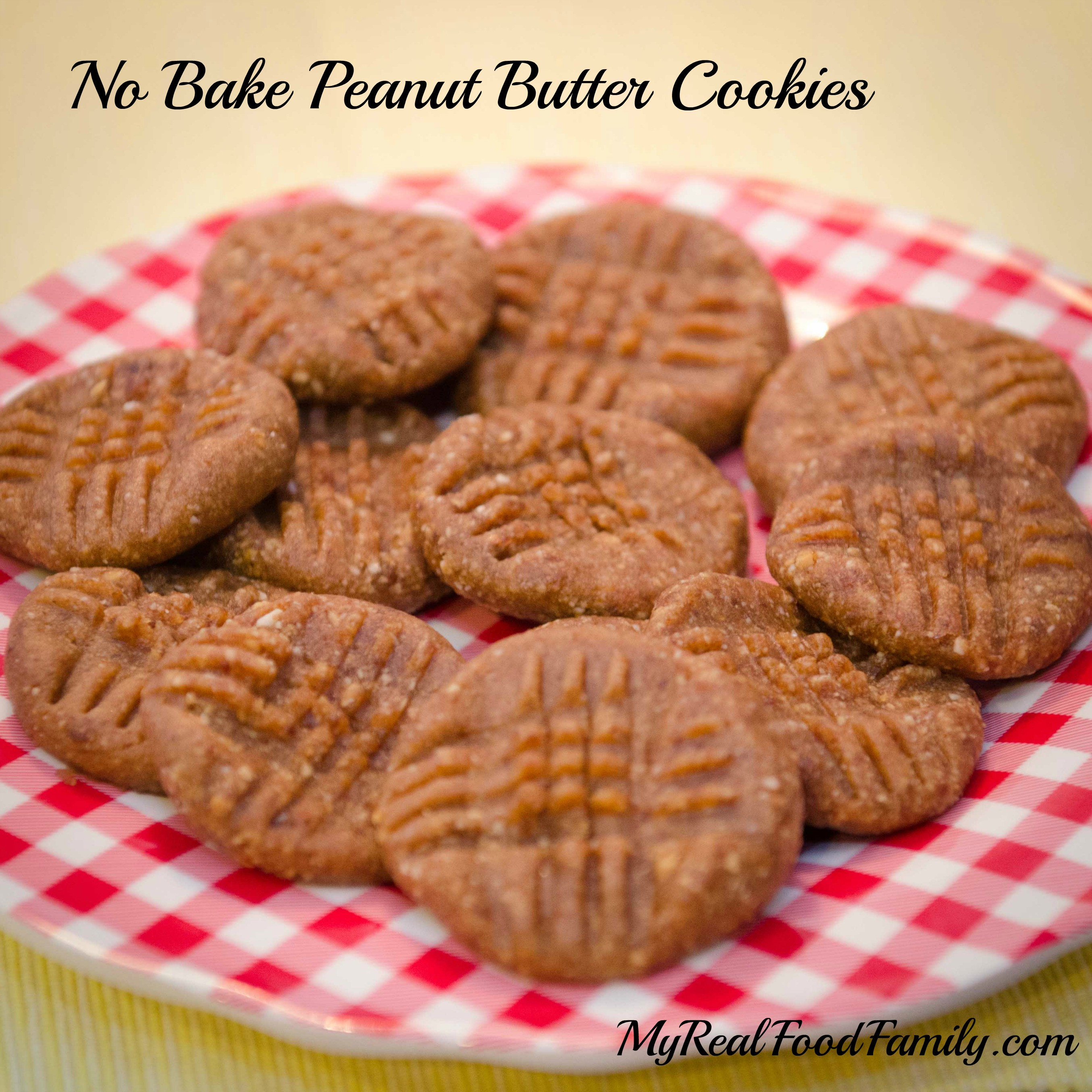 Healthy No Bake Cookies Without Peanut Butter
 No Bake Peanut Butter Cookies