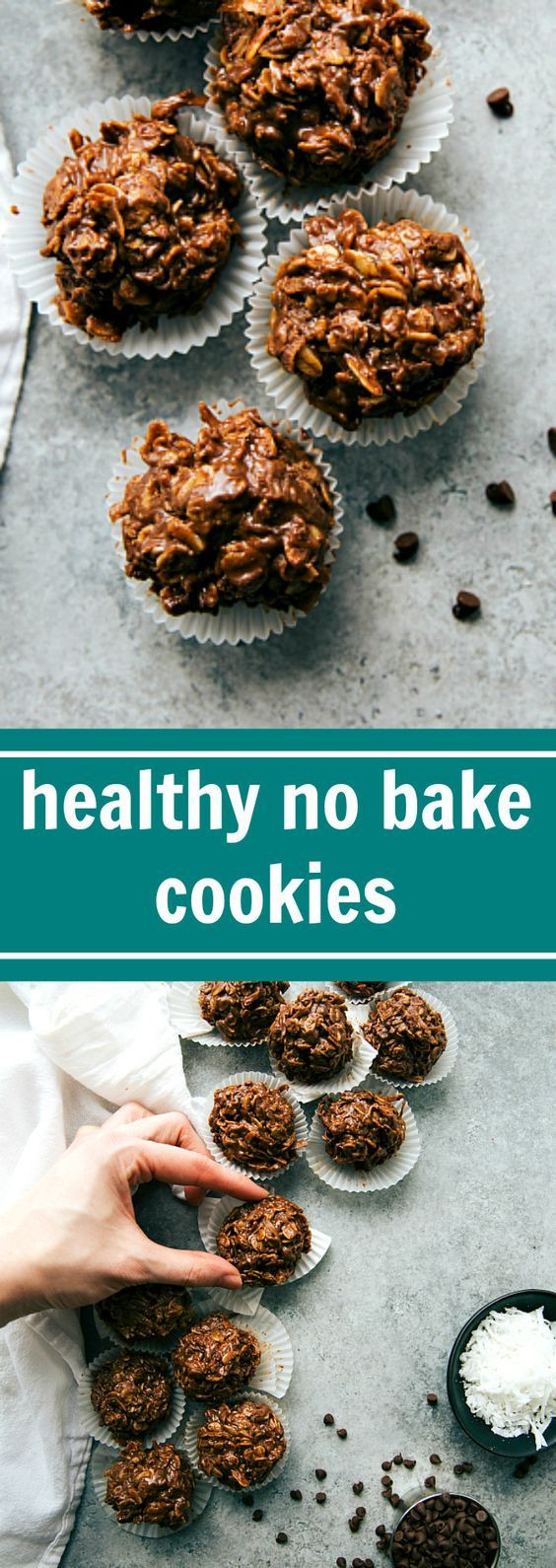 Healthy No Bake Cookies Without Sugar
 1000 images about Healthier Desserts on Pinterest
