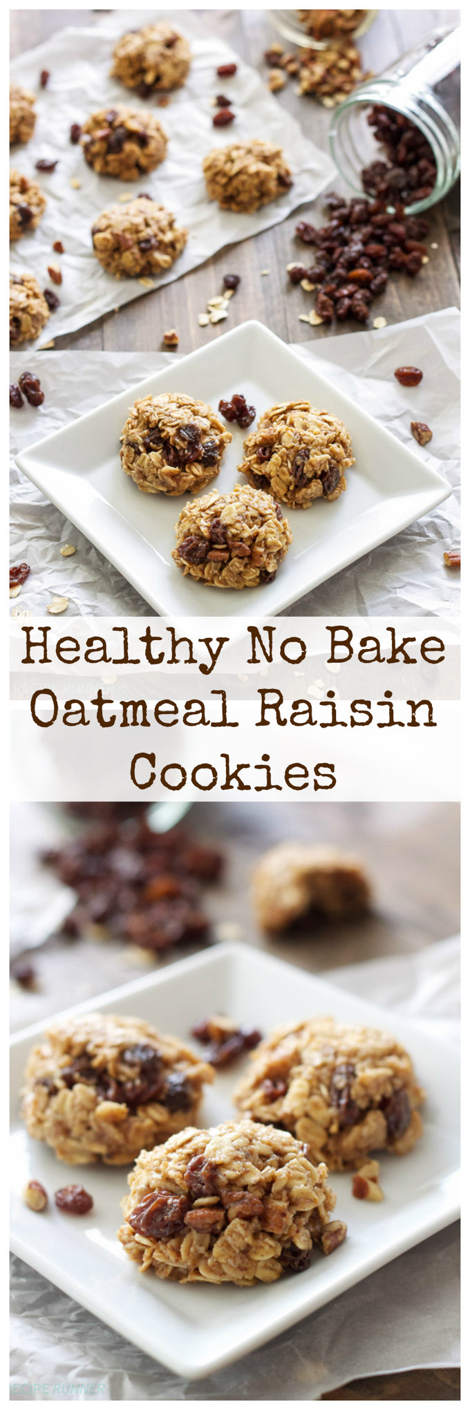 Healthy No Bake Oatmeal Cookies the Best Healthy No Bake Oatmeal Raisin Cookies Recipe Runner