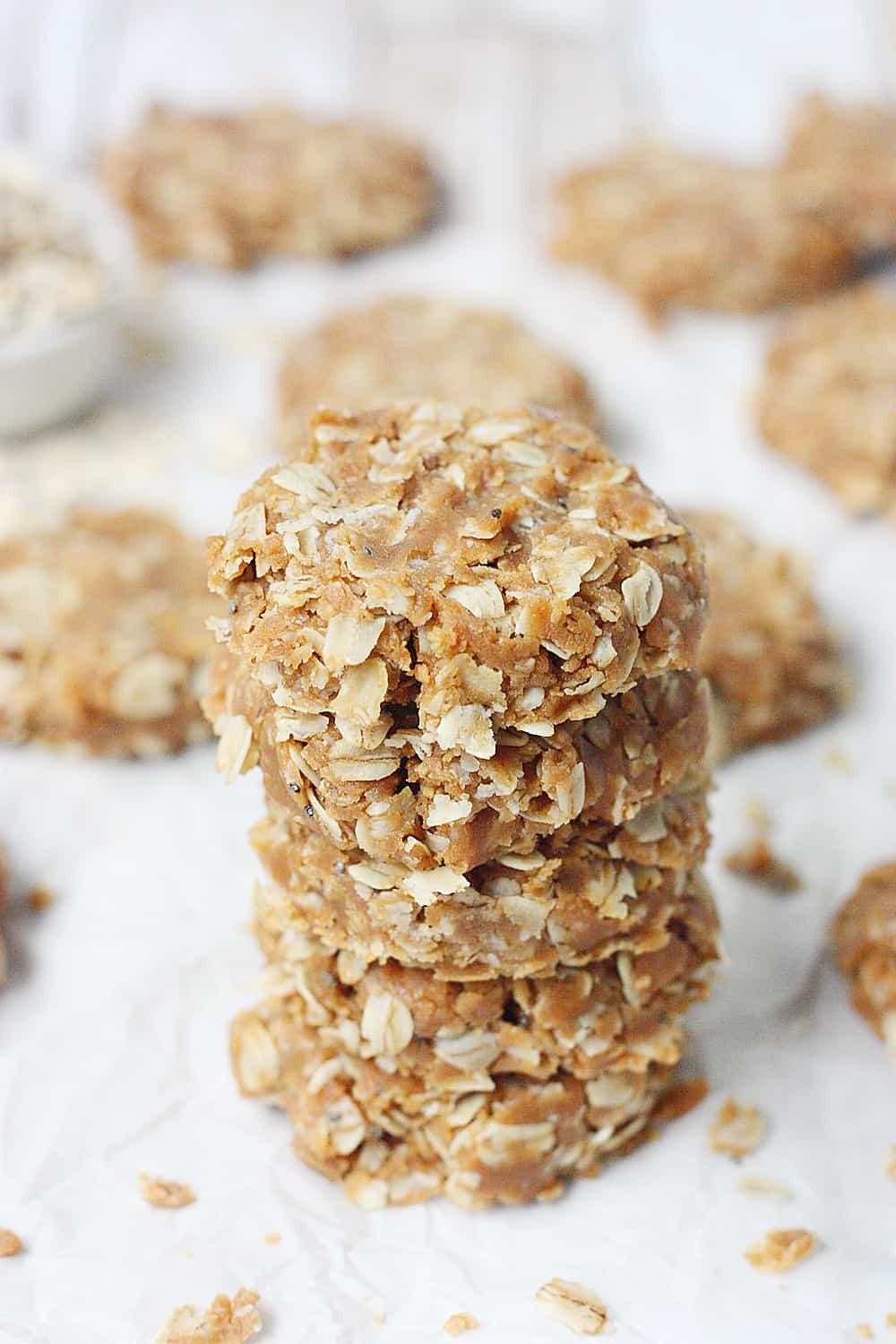 Healthy No Bake Oatmeal Cookies With Peanut Butter
 healthy no bake peanut butter oatmeal cookies