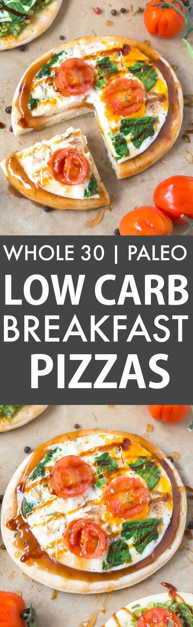 Healthy No Carb Breakfast
 Healthy Low Carb Breakfast Pizza Paleo Gluten Free