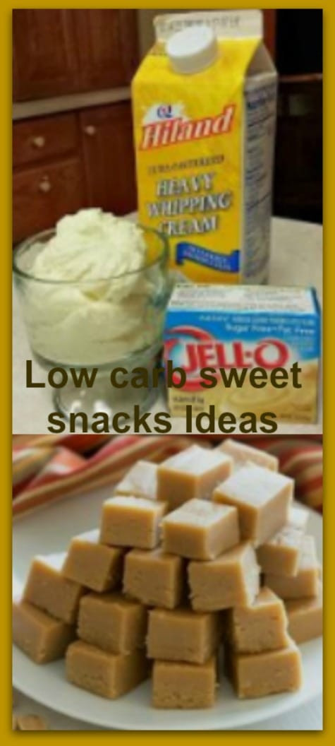 Healthy No Carb Snacks
 Low carb sweet snacks