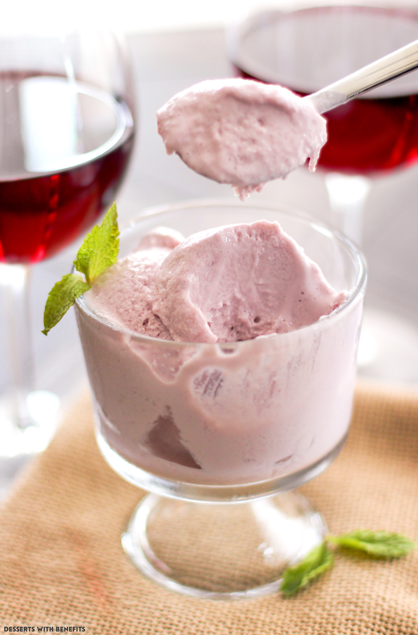 Healthy No Sugar Desserts
 Healthy Red Wine Ice Cream Recipe