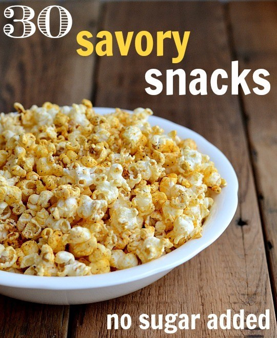 Healthy No Sugar Snacks
 Savory Snack Recipes without Added Sugar Real Food Real