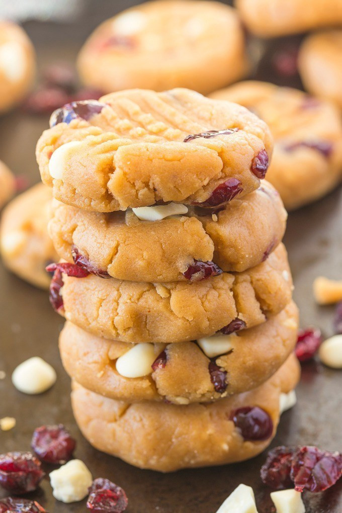 Healthy No Sugar Snacks
 Healthy No Bake White Chocolate Cranberry Cookies