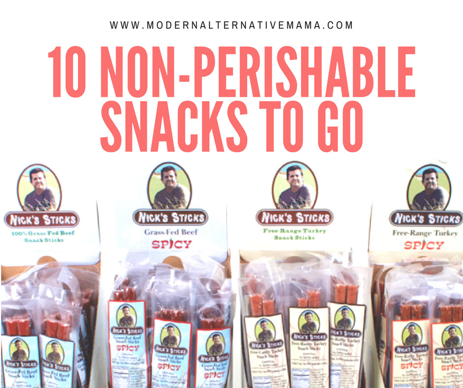 Healthy Non Perishable Snacks
 10 Non Perishable Snacks To Go Modern Alternative Mama