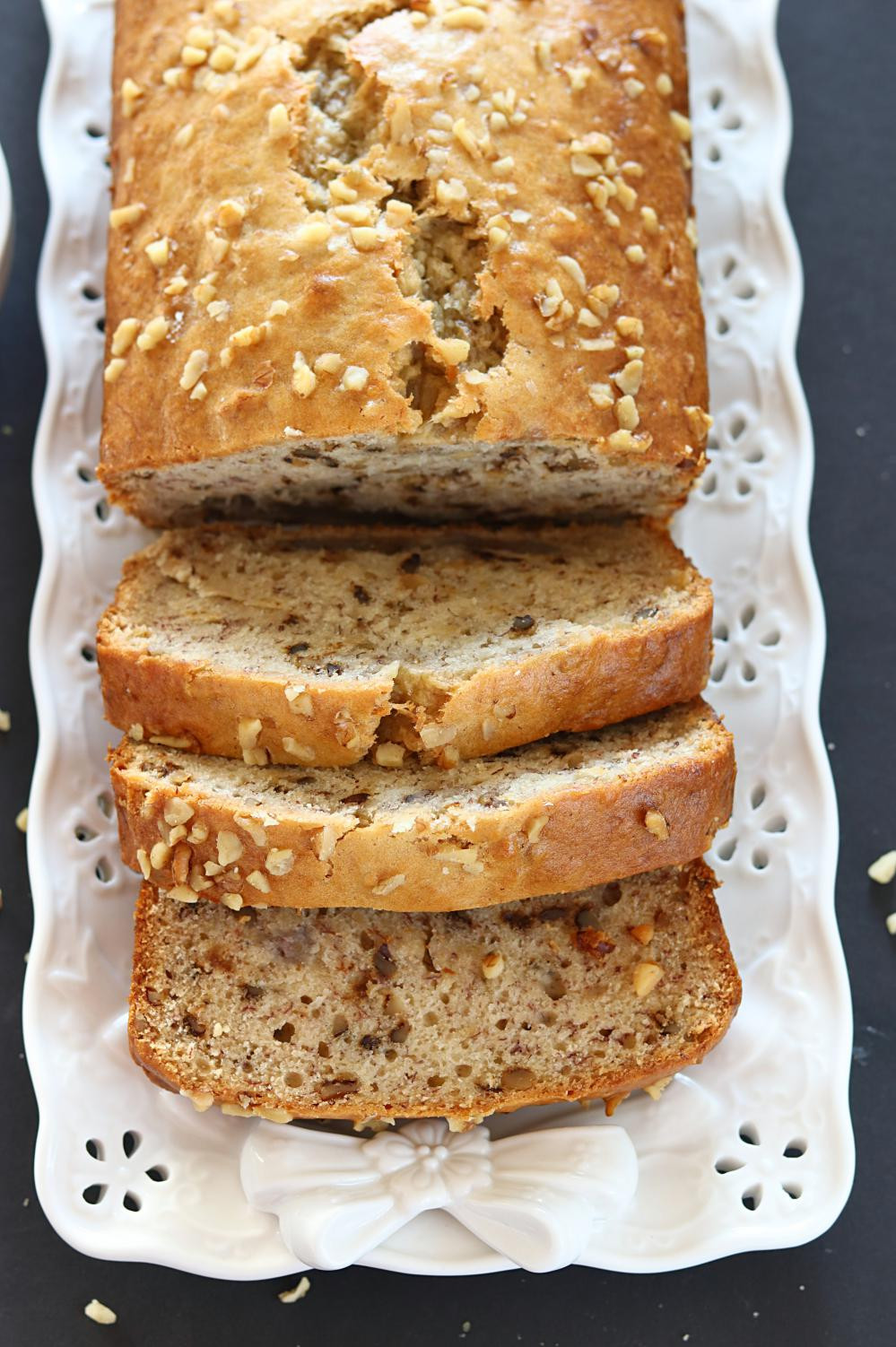 Healthy Nut Bread Recipe
 Vegan Banana Nut Bread healthy Banana walnut loaf bread