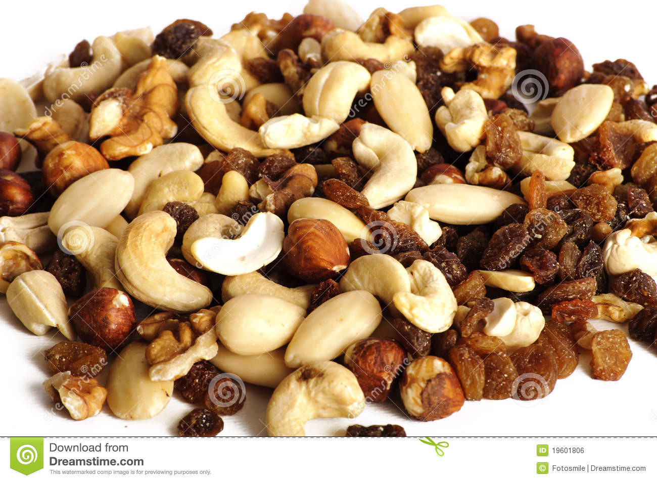 Healthy Nut Snacks
 Healthy snack mixed nuts stock photo Image of different