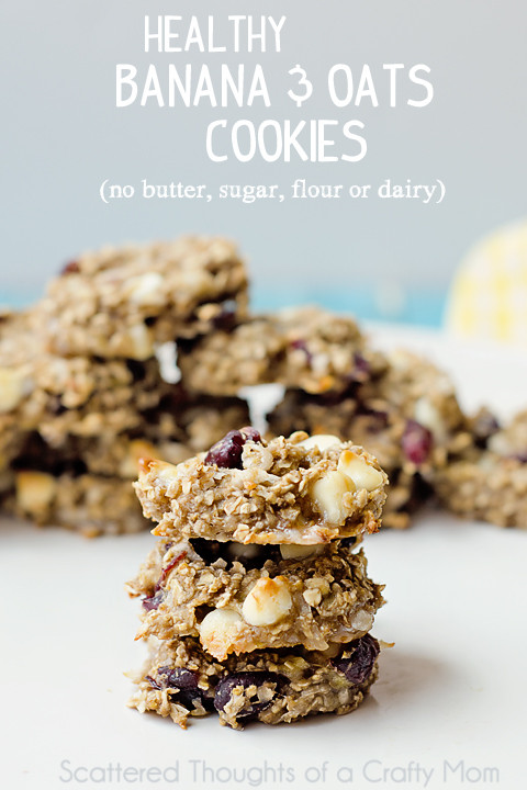 Healthy Oatmeal Banana Cookies
 Golden Graham Rice Krispies Treats Scattered Thoughts of