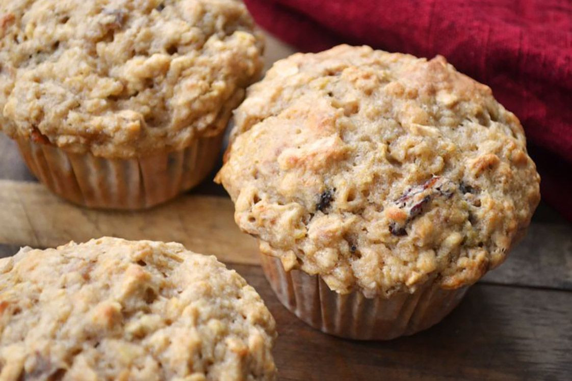 Healthy Oatmeal Banana Muffins With Applesauce
 applesauce oatmeal muffins