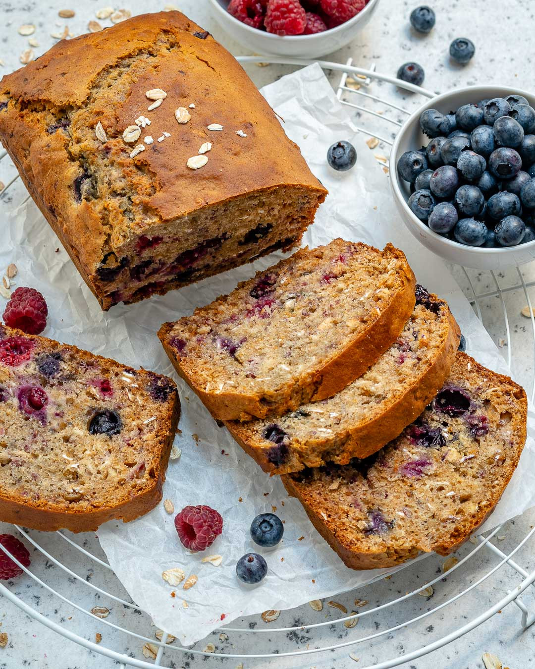 Healthy Oatmeal Bread Recipe
 Healthy Blueberry Oatmeal Bread Recipe