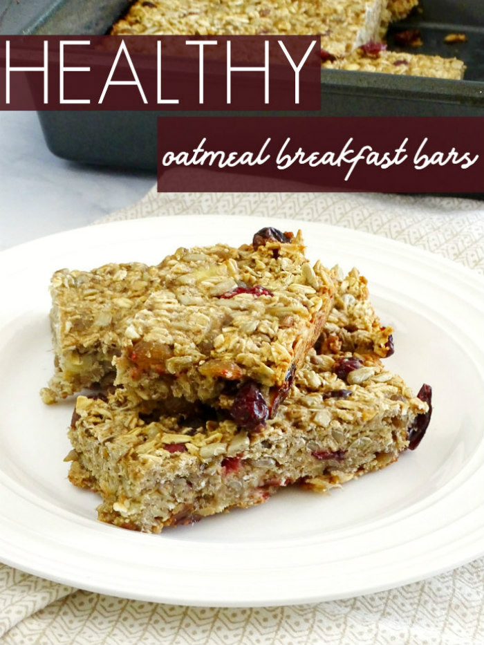 Healthy Oatmeal Breakfast Bars
 Healthy Oatmeal Breakfast Bars Living La Vida Holoka