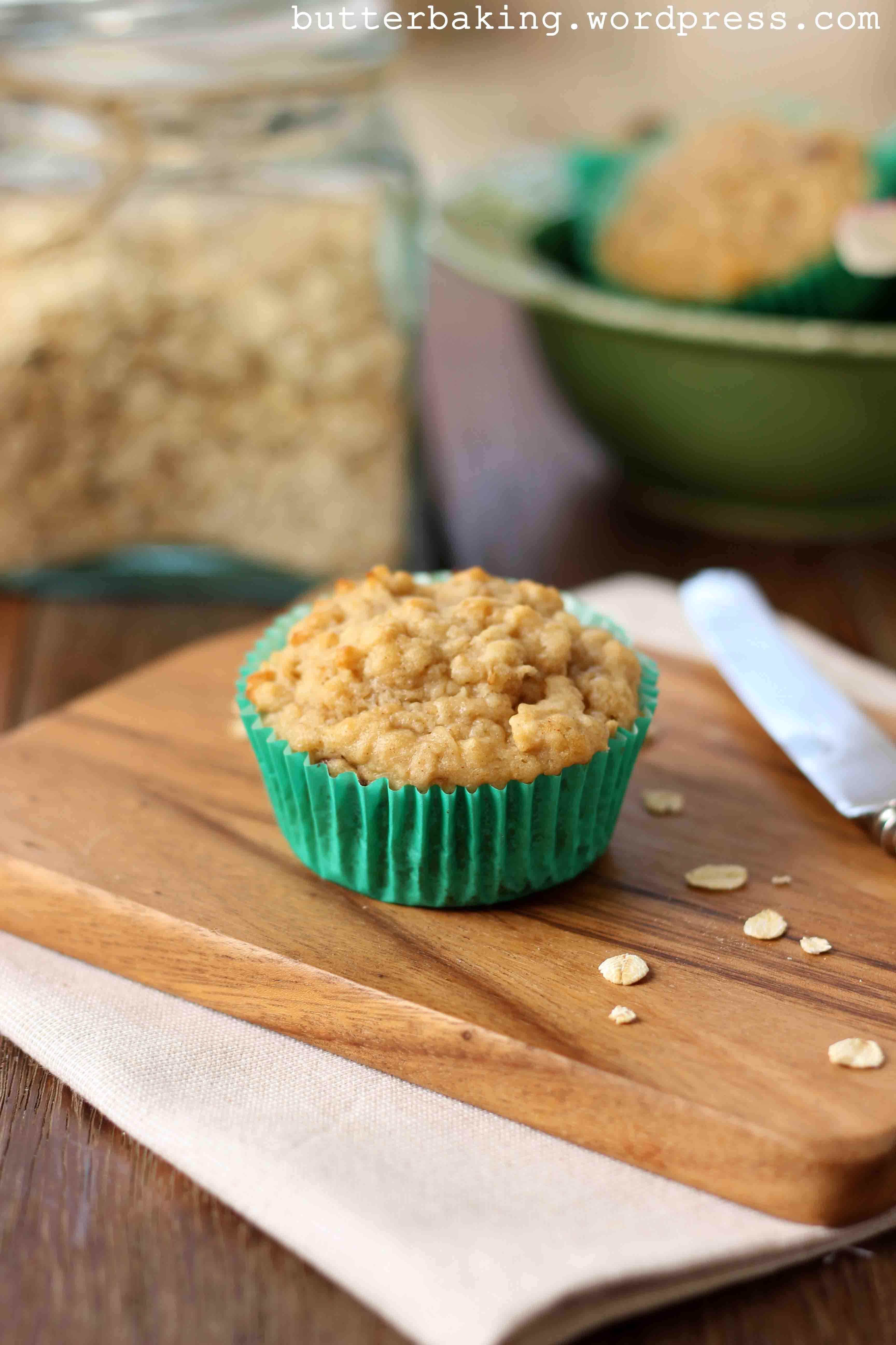 Healthy Oatmeal Breakfast Muffins
 Healthy Apple Yogurt and Oat Breakfast Muffins