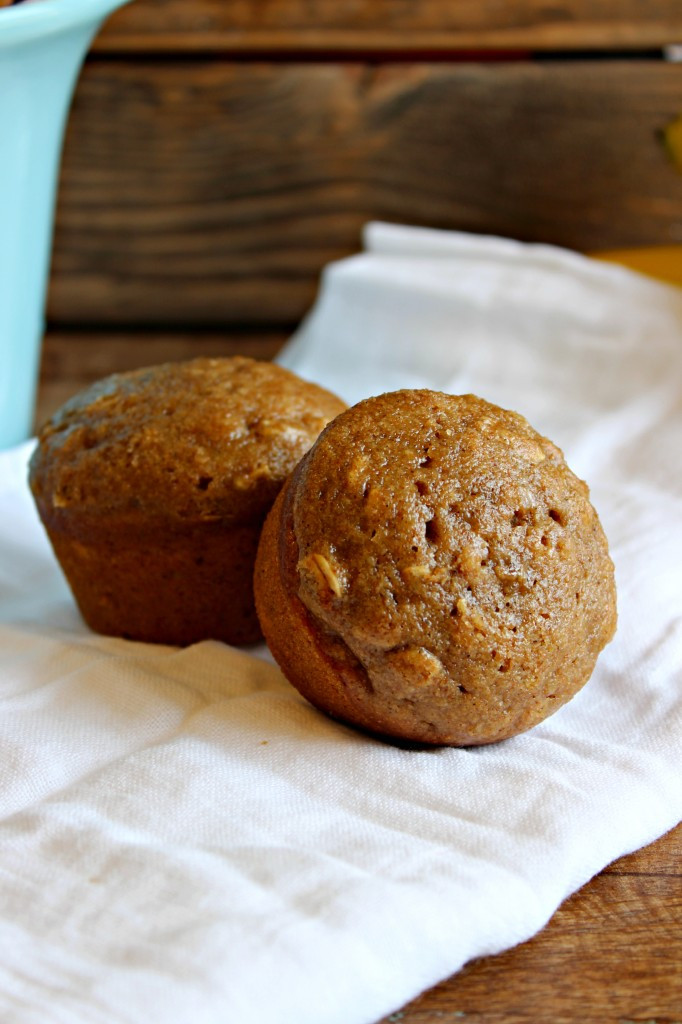 Healthy Oatmeal Breakfast Muffins
 Healthy Banana Oat Muffins Chelsea s Messy Apron