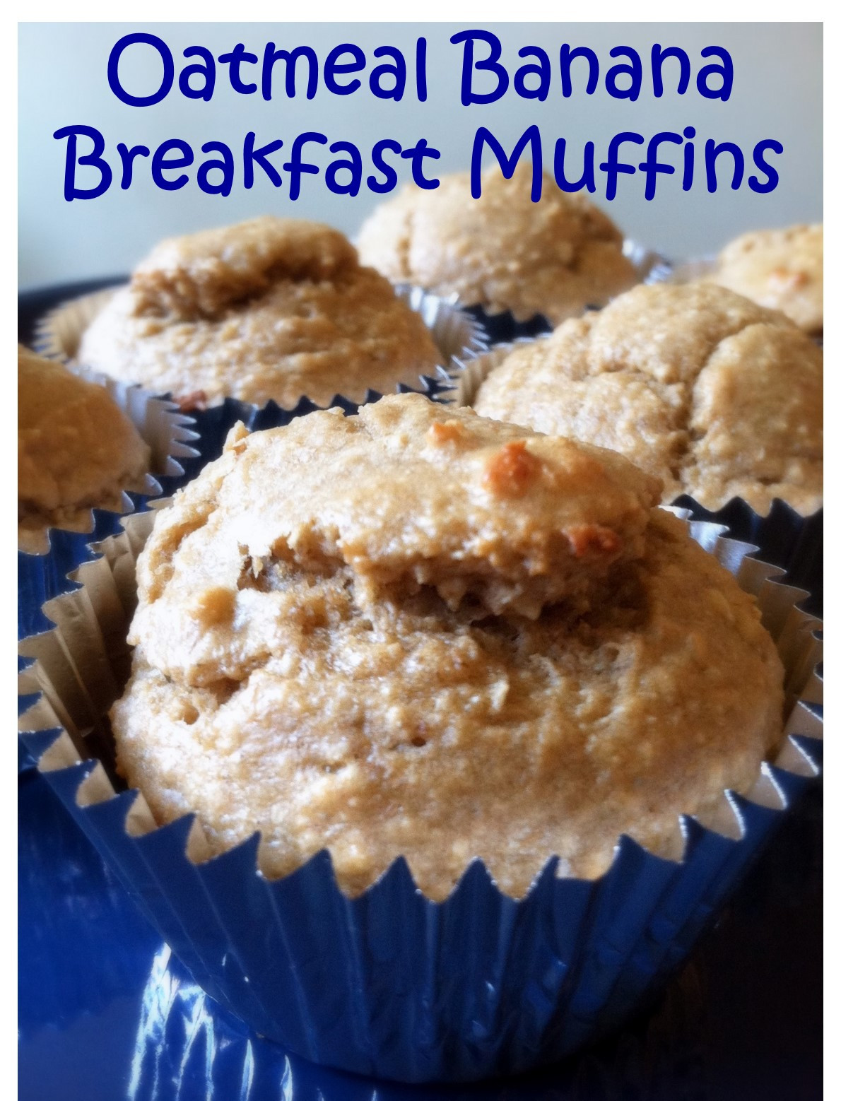 Healthy Oatmeal Breakfast Muffins
 Healthy Oatmeal Banana Breakfast Muffins