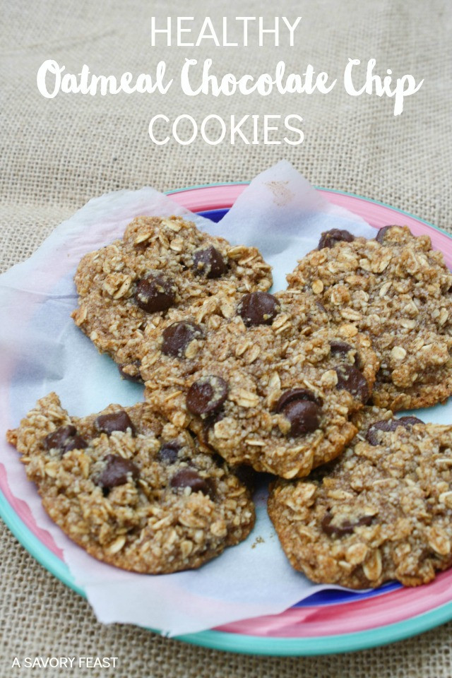 Healthy Oatmeal Choc Chip Cookies
 healthy oatmeal chocolate chip cookies gluten free