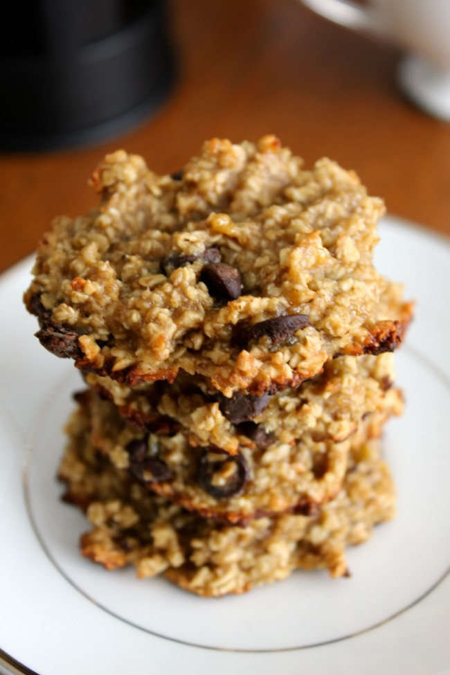 Healthy Oatmeal Choc Chip Cookies
 Healthy Oat Banana Chocolate Chip Cookies The Best of