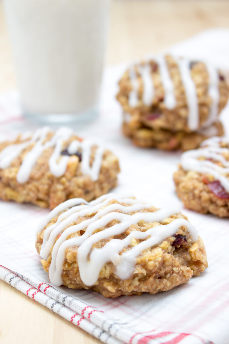 Healthy Oatmeal Cinnamon Cookies
 Apple Cinnamon Oatmeal Cookies Natalie s Food & Health