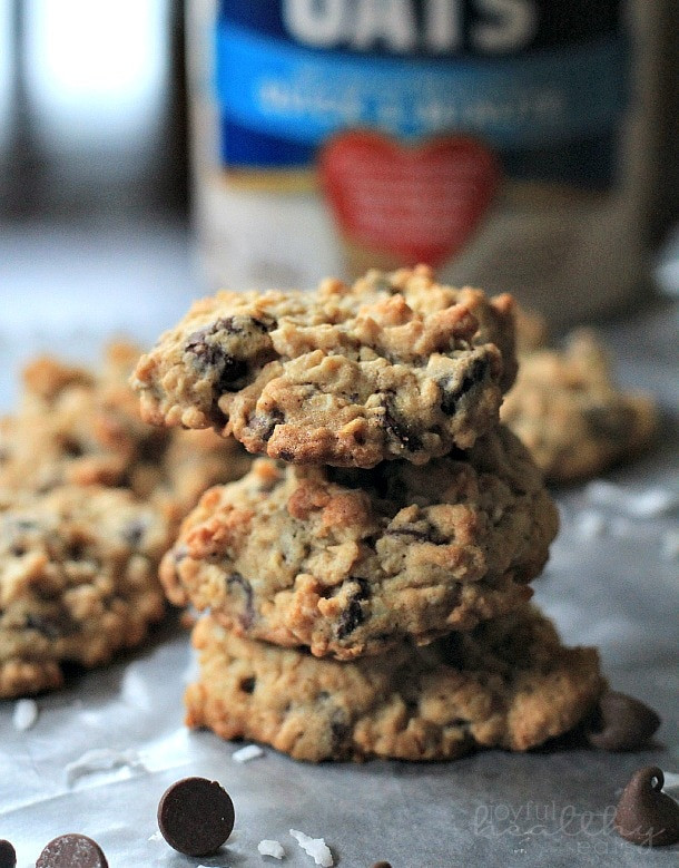 Healthy Oatmeal Coconut Chocolate Chip Cookies
 Coconut Oatmeal Chocolate Chip Cookies Cookie Recipes