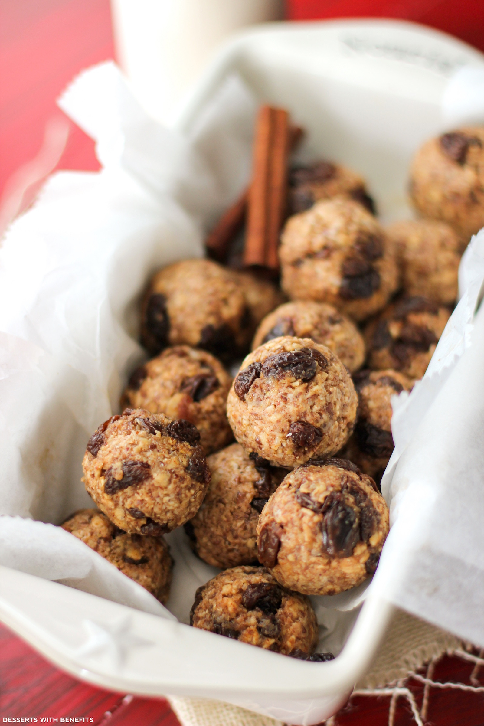 Healthy Oatmeal Cookies
 Healthy Oatmeal Raisin Cookie Energy Bites gluten free