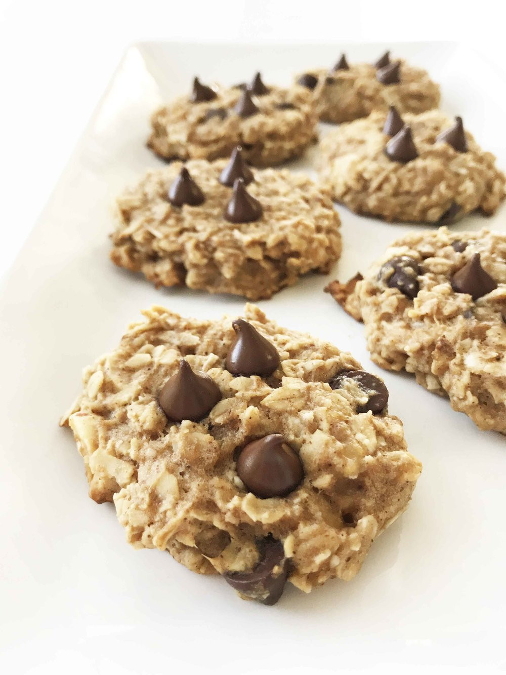 Healthy Oatmeal Cookies Applesauce
 Healthy Peanut Butter Oatmeal Cookies — The Skinny Fork