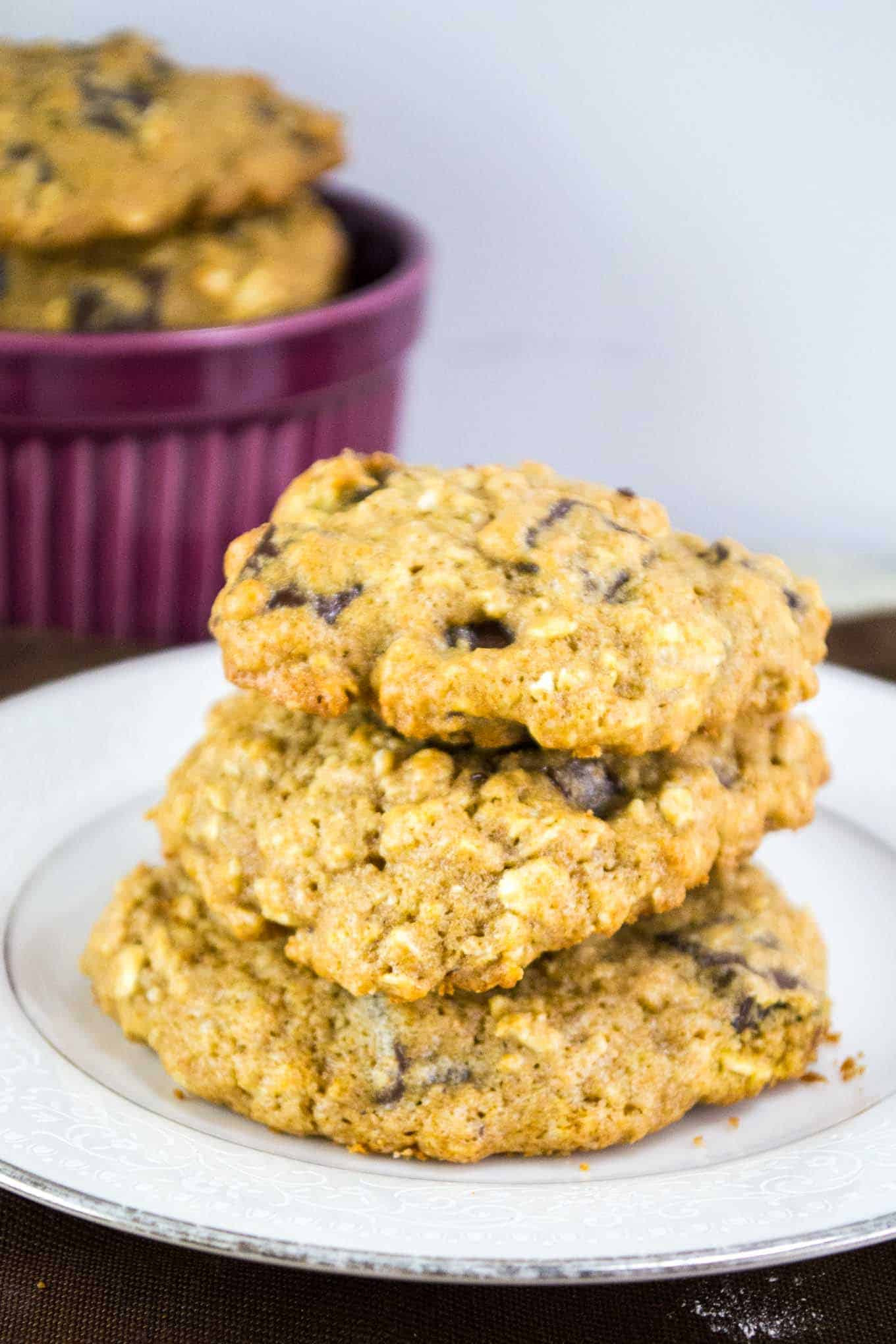 Healthy Oatmeal Date Cookies
 Healthy Oatmeal Chocolate Chunk Cookies Build Your Bite