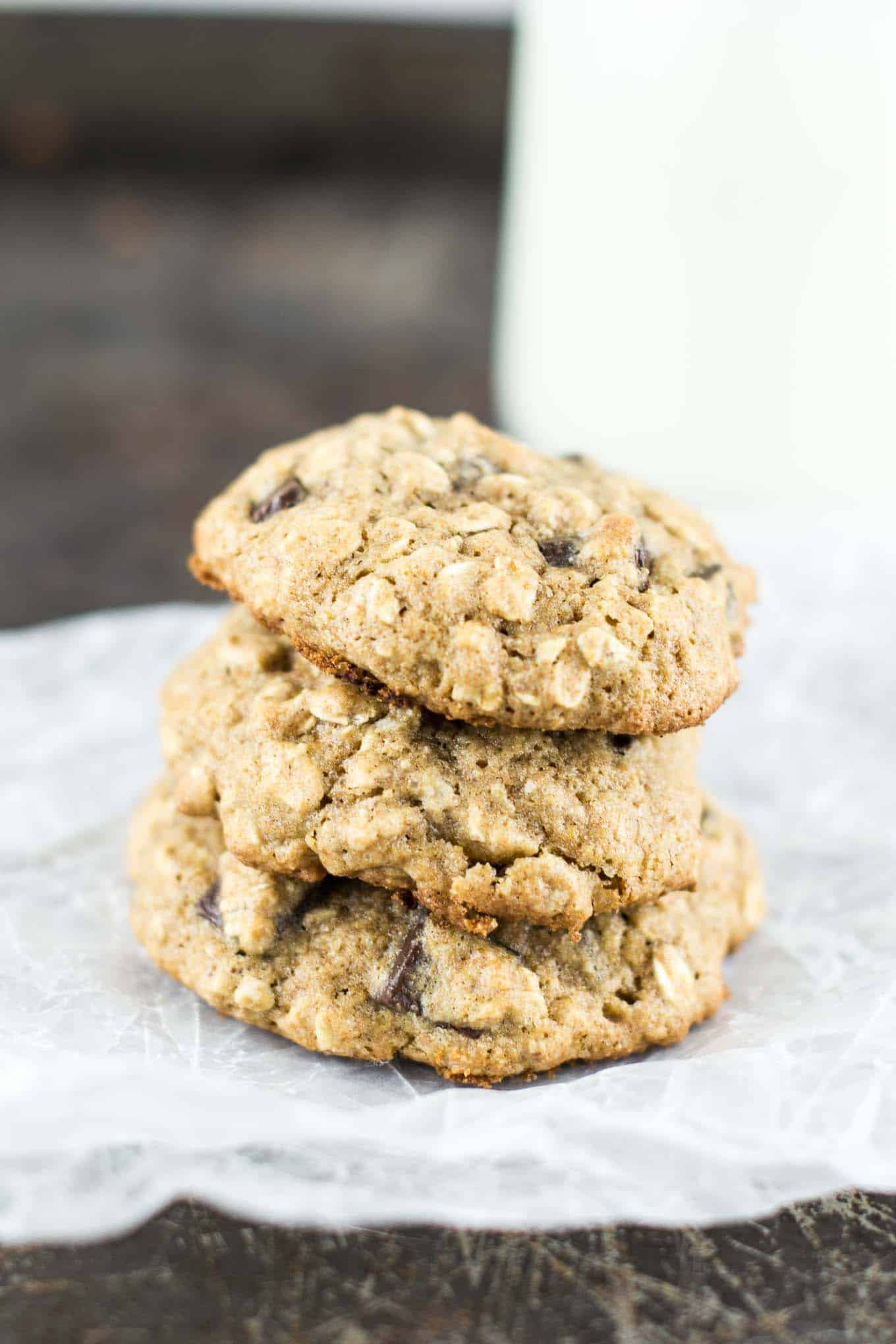 Healthy Oatmeal Date Cookies
 Healthy Oatmeal Chocolate Chunk Cookies Recipe