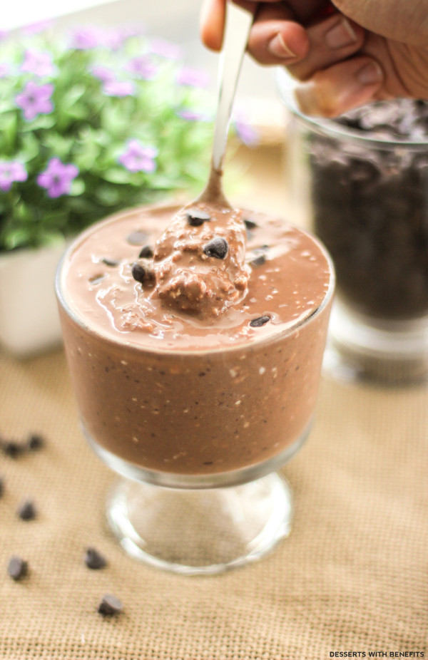 Healthy Oatmeal Desserts
 Healthy Brownie Batter Overnight Dessert Oats