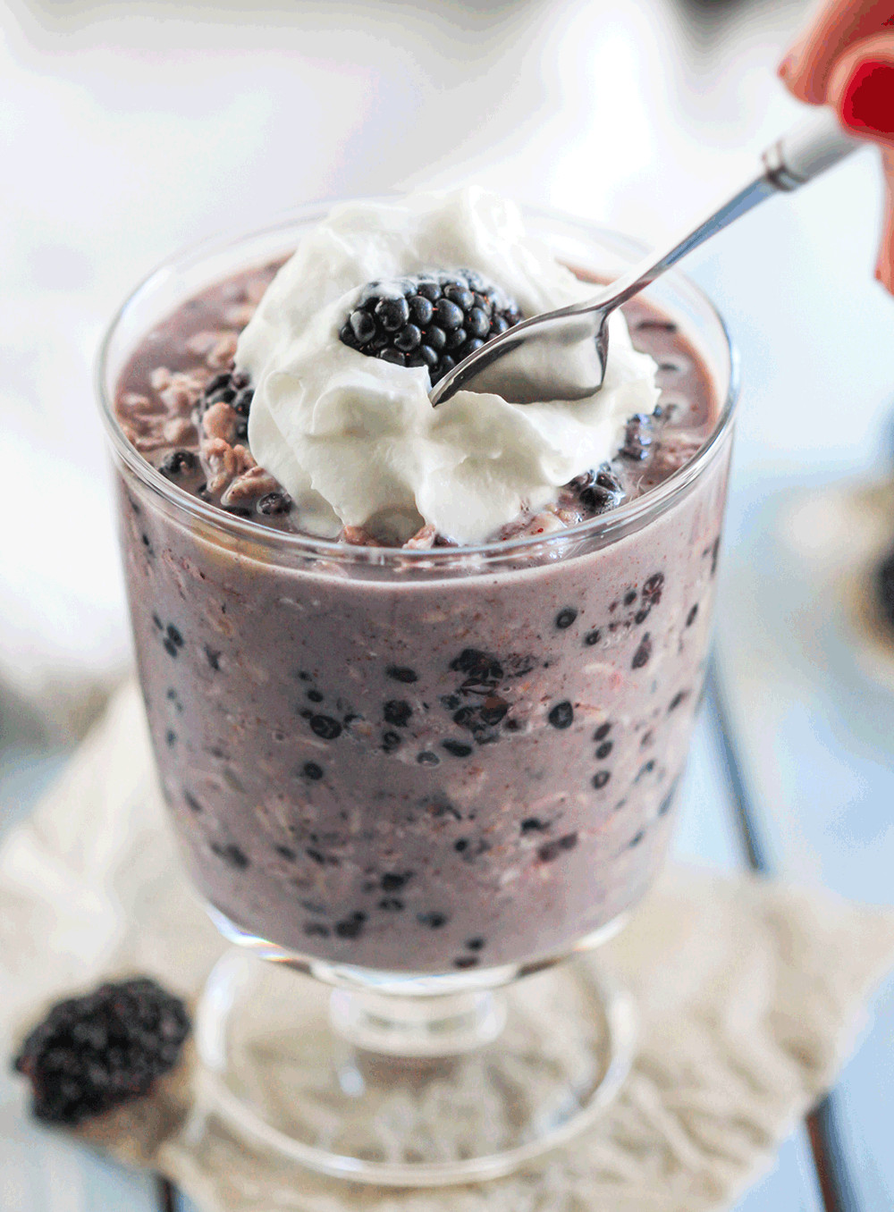 Healthy Oatmeal Desserts
 Healthy Blackberry Pie Overnight Dessert Oats