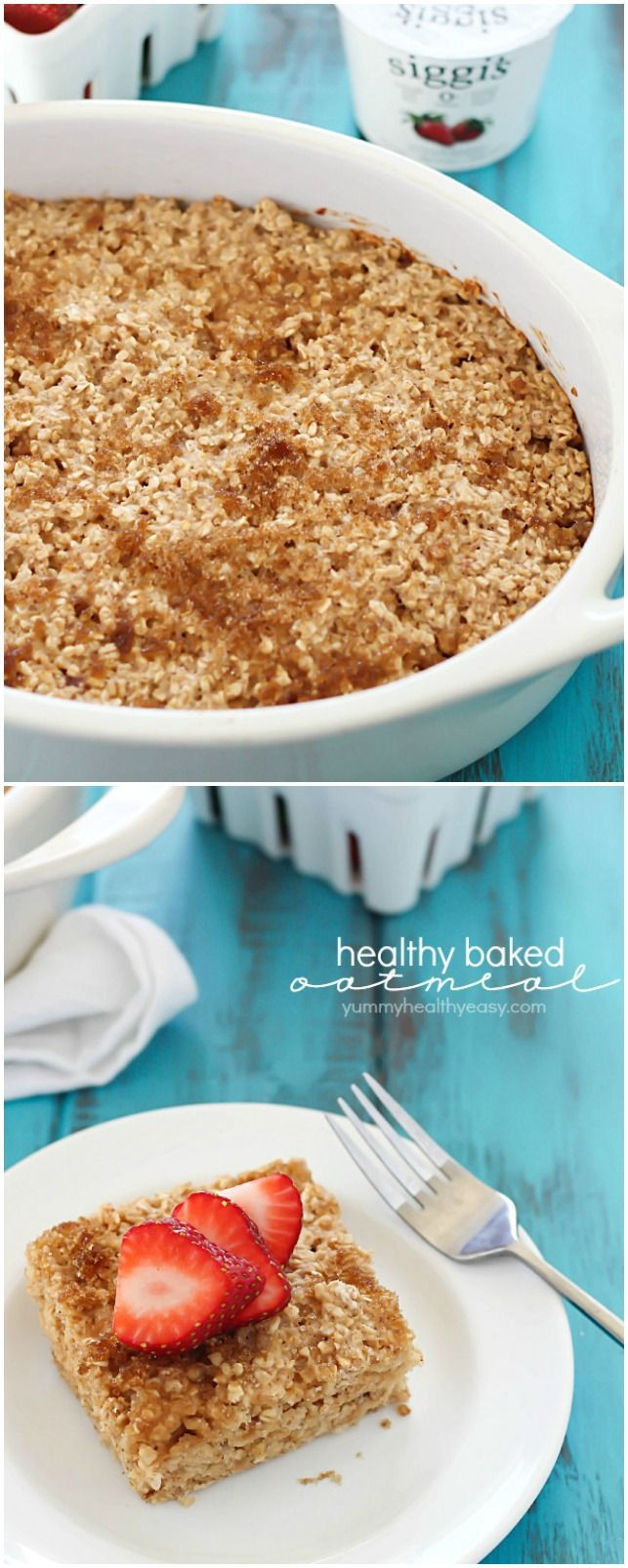 Healthy Oatmeal Ideas For Breakfast
 1000 ideas about Healthy Baked Oatmeal on Pinterest