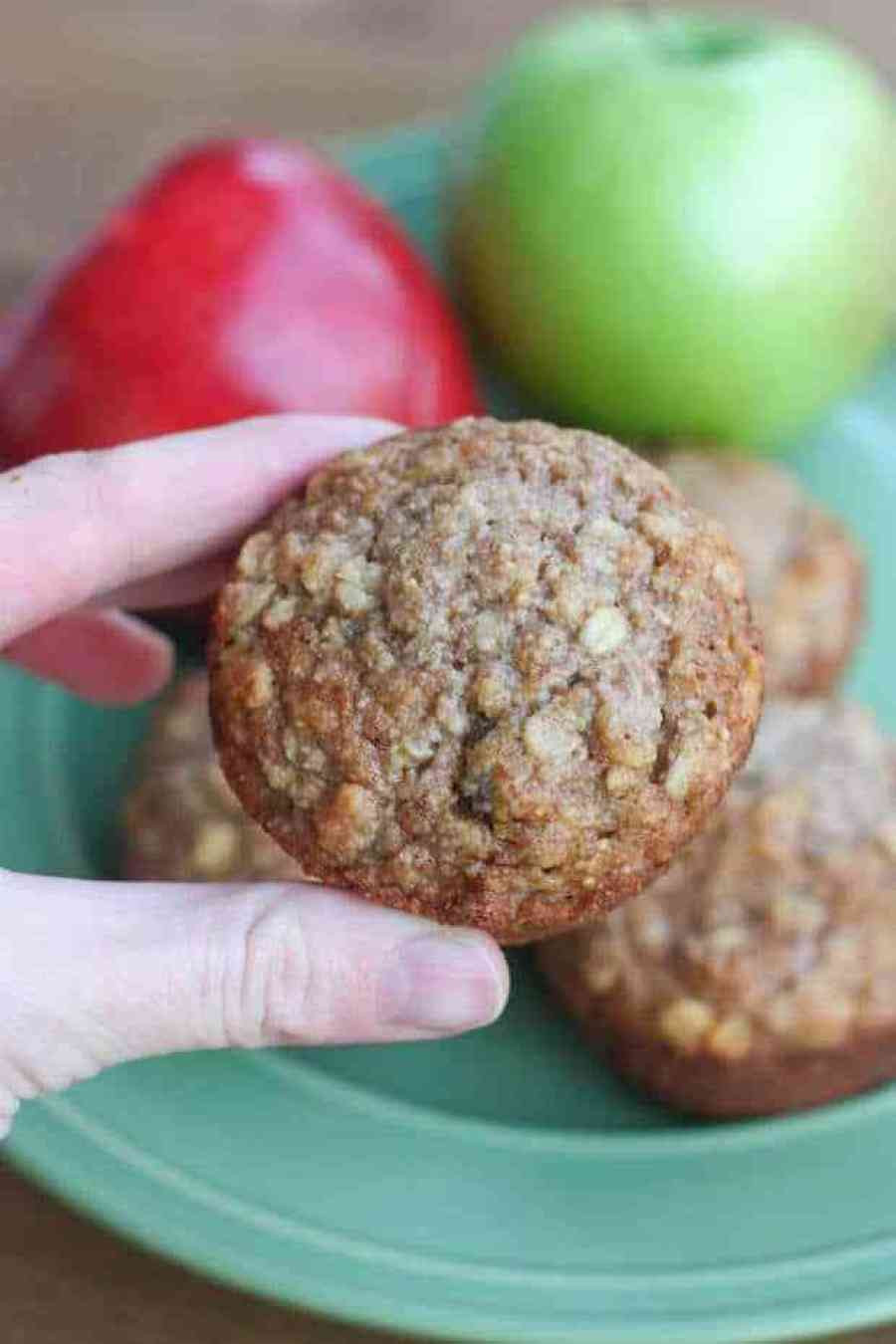 Healthy Oatmeal Muffins Applesauce
 Healthy Applesauce Oat Muffins The Best Blog Recipes