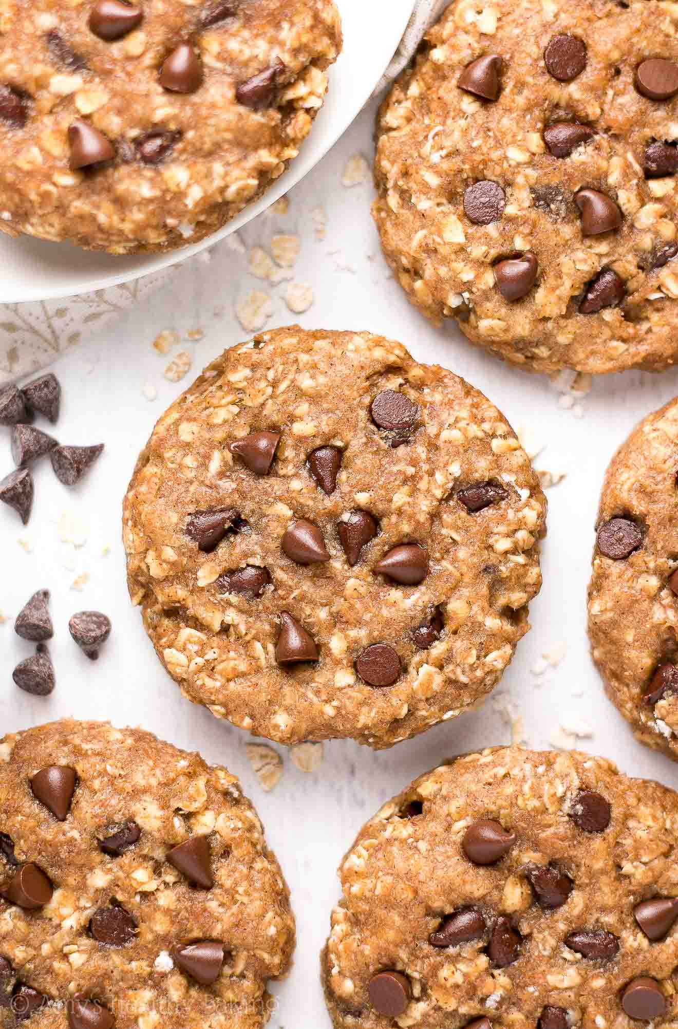 Healthy Oatmeal Peanut Butter Chocolate Chip Cookies
 healthy oatmeal peanut butter chocolate chip cookies recipe