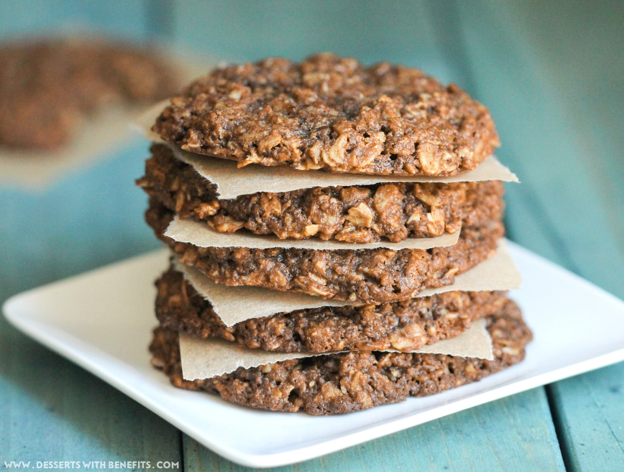 Healthy Oatmeal Peanut Butter Cookies
 Healthy Chewy Peanut Butter Oatmeal Cookies recipe gluten