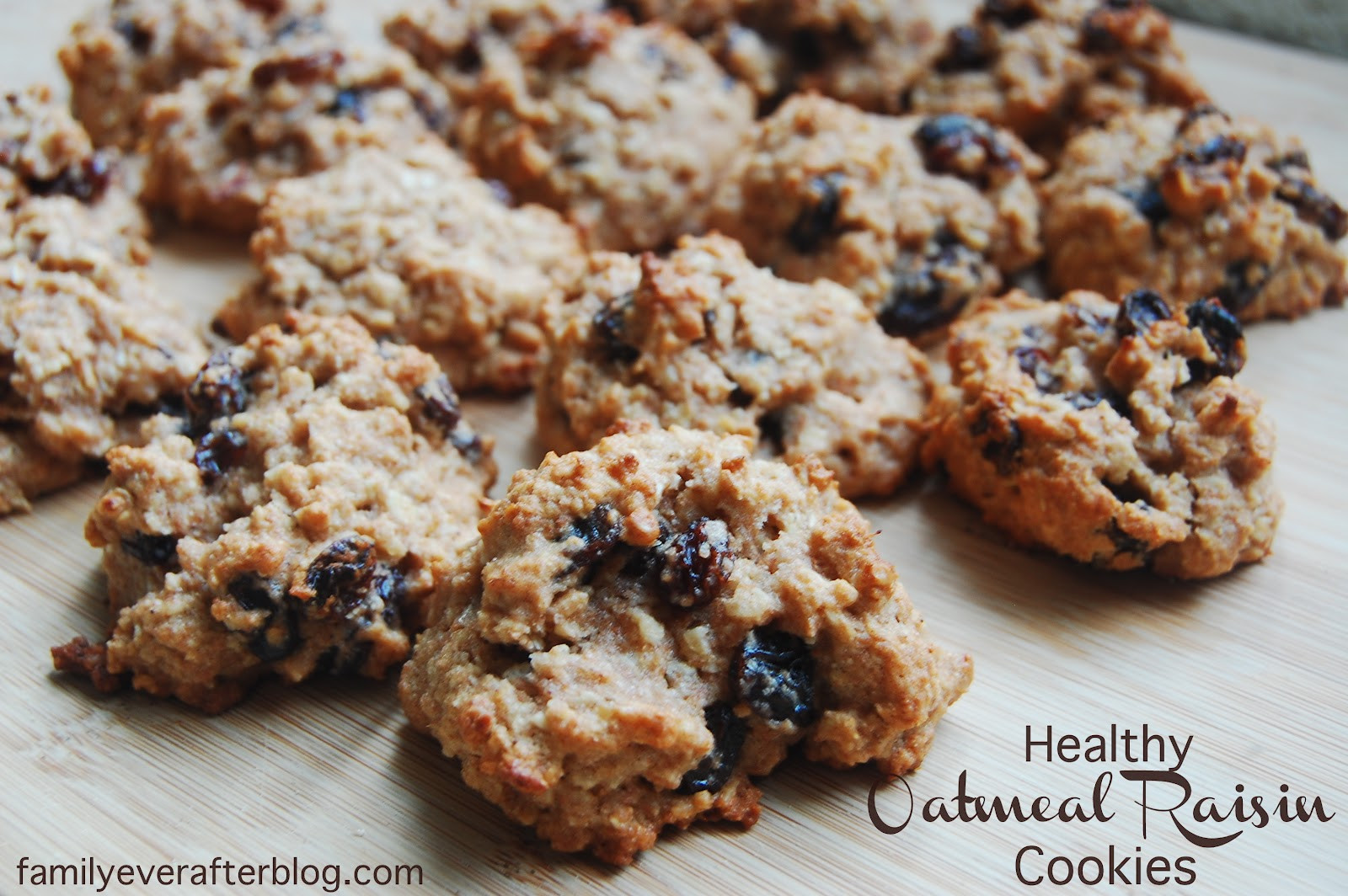 Healthy Oatmeal Raisin Cookies Applesauce
 Healthy Oatmeal Raisin Cookies