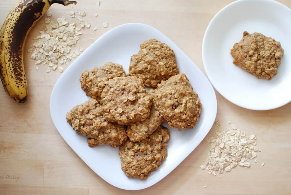 Healthy Oatmeal Raisin Cookies Applesauce
 Healthy Oatmeal Raisin Cookies Snacking in Sneakers