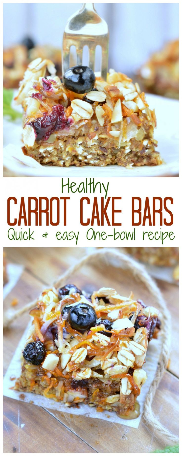 Healthy On The Go Breakfast Bars
 25 best ideas about Carrot cake jam on Pinterest