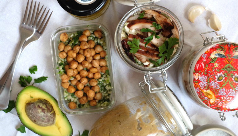 Healthy On The Go Lunches
 Easy Lunch on the Go Healthy Salad in a Jar – Whole Life